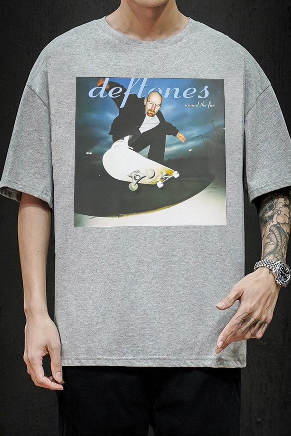 Breaking Bad x Deftones Graphic Tee For Men